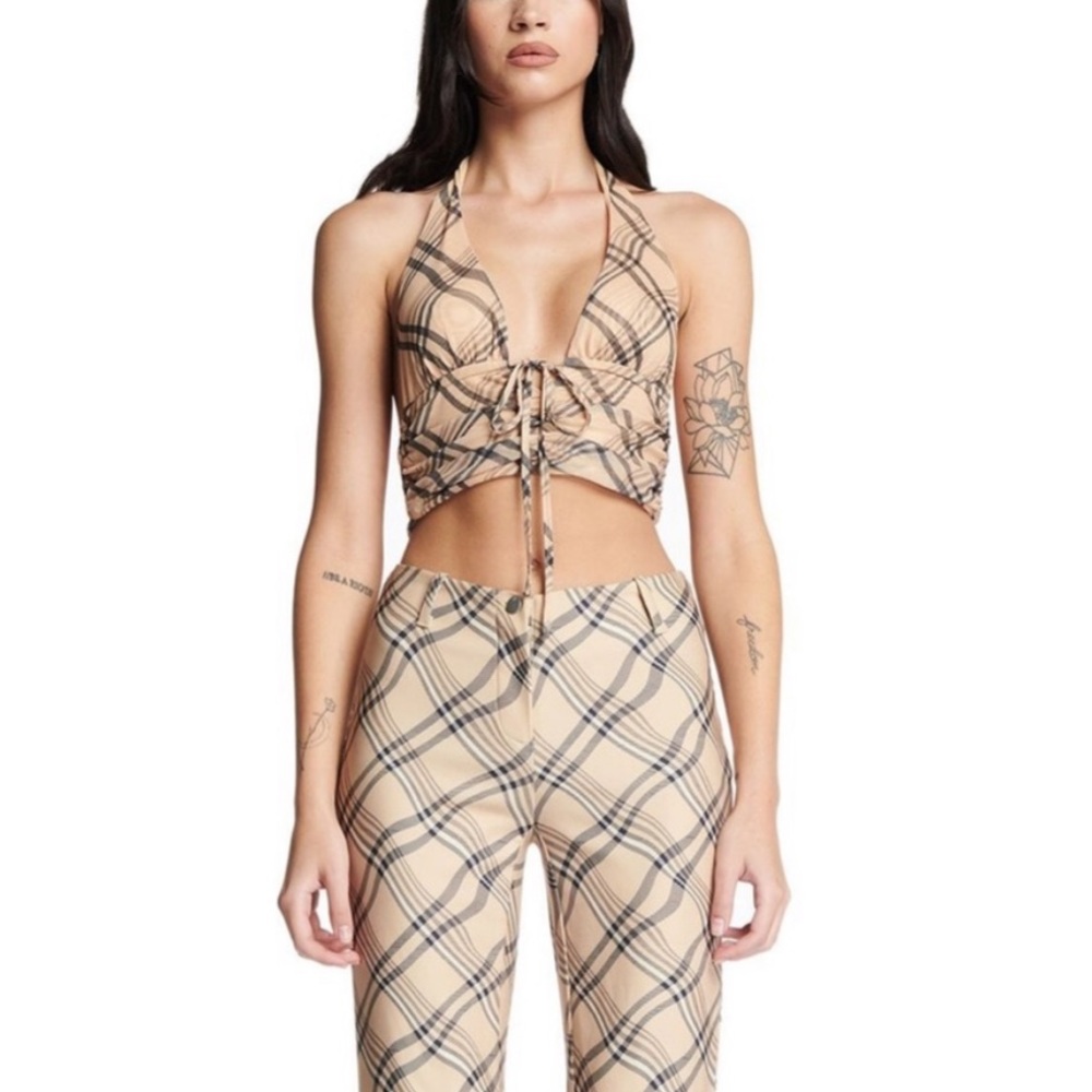 I.am.Gia Carmel halter top